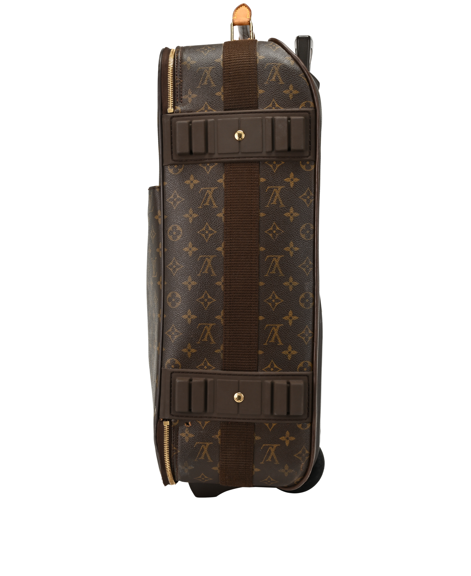 Pegase 55, &pound;1,200, Handbags, Brown, Canvas, Bottom view